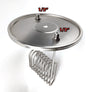 32L Stainless Steel Conical Fermenter Lid with SS 1/2 Inch BSP Male Glycol Cooling/Heating Coil